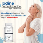Thumbnail for Vokin Biotech Iodine | Supplement to Support The Thyroid and Maintain Healthy Cellular Metabolism | 90 Veg Capsules