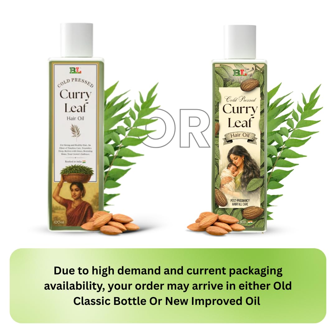 Botanical Luxuriate Cold Pressed Curry Leaf Hair Growth Oil - Dista