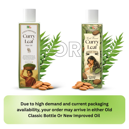 Botanical Luxuriate Cold Pressed Curry Leaf Hair Growth Oil - Dista