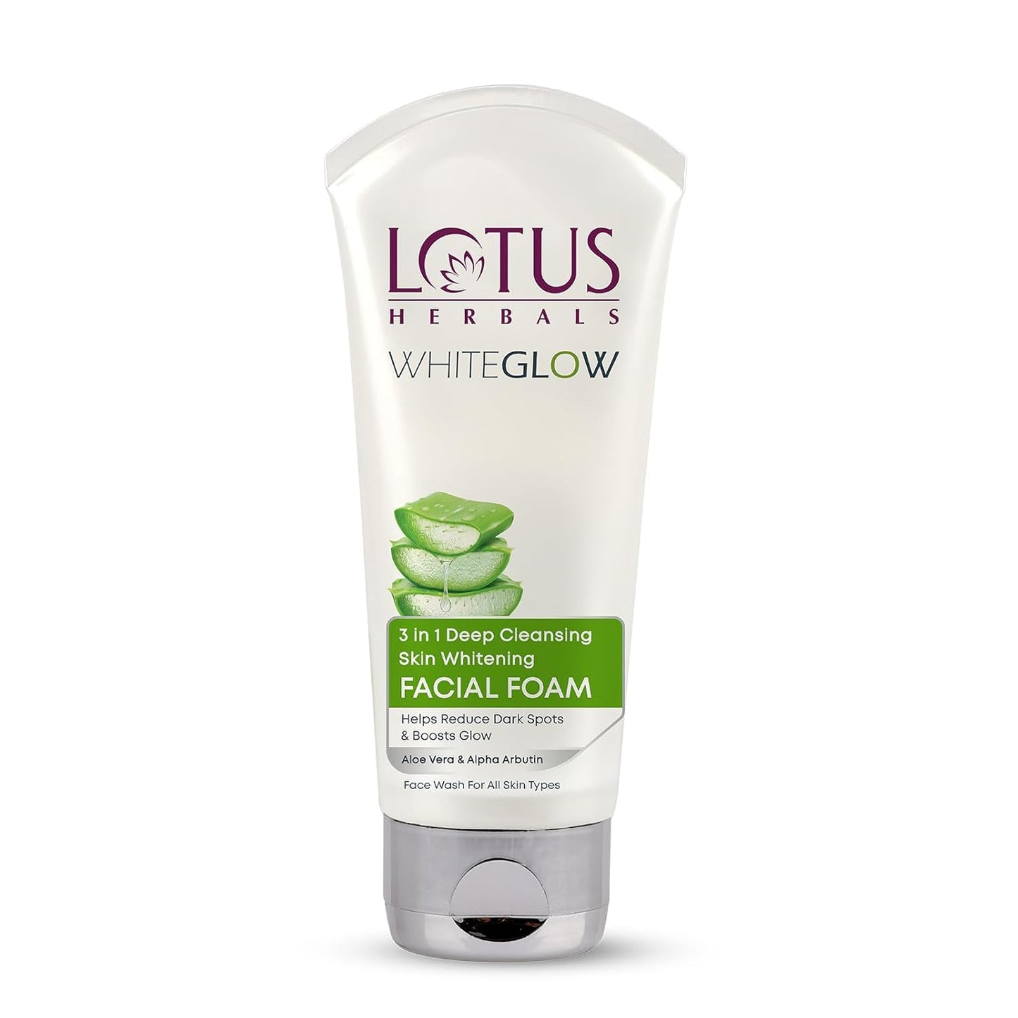 Lotus Herbals WhiteGlow 3-In-1 Deep Cleansing Skin Whitening Face Wash - Distacart