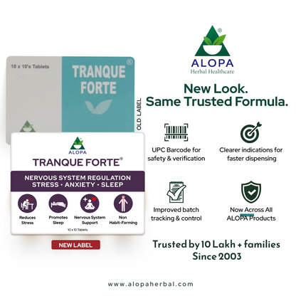 Alopa Herbal Tranque Forte Tablets - Dista