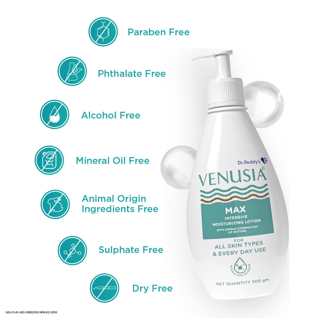Dr. Reddy's Venusia Max Moisturiser Lotion - Distacart