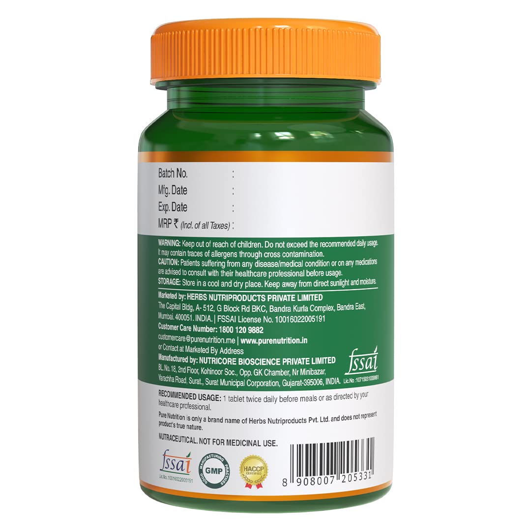 Pure Nutrition Detox Liver Milk Thistle Ultra Capsules - Distacart