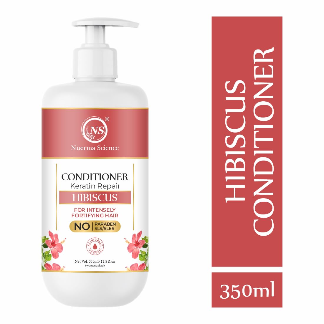 Nuerma Science Hibiscus Hair Conditioner with Keratin Repair - Distacart