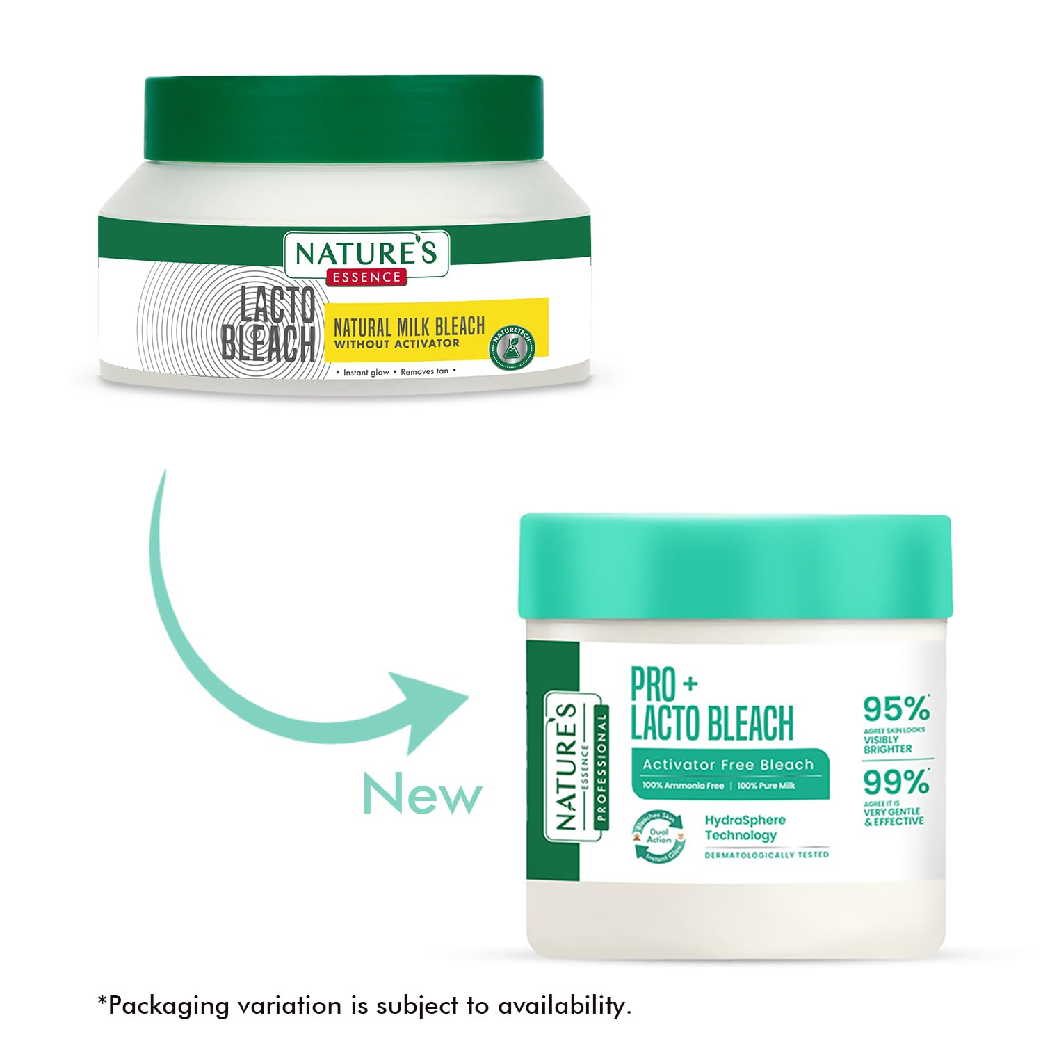 Nature's Essence Lacto Bleach Natural Milk Bleach Without Activator - Distacart