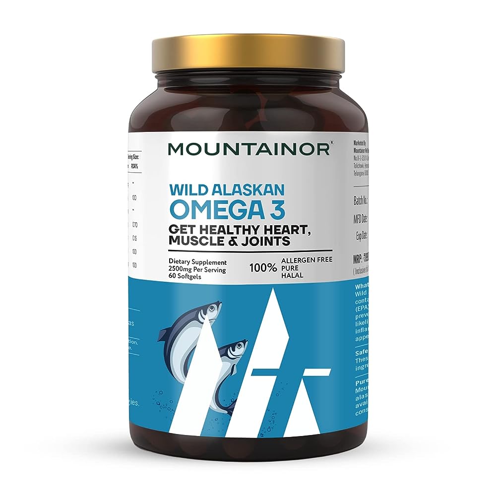 Mountainor Wild Alaska Omega-3 Soflgels - Distacart
