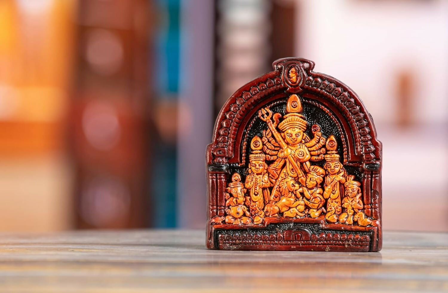 Haus Fabula Handcrafted Terracotta Goddess Durga Idol - Distacart