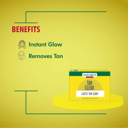 Nature's Essence Caressence Lacto Tan Removal Bathing Soap - Distacart