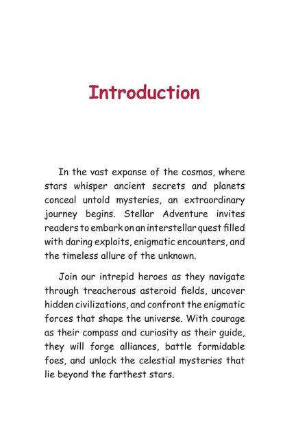 Stellar Adventures - Unbound Script - Dista