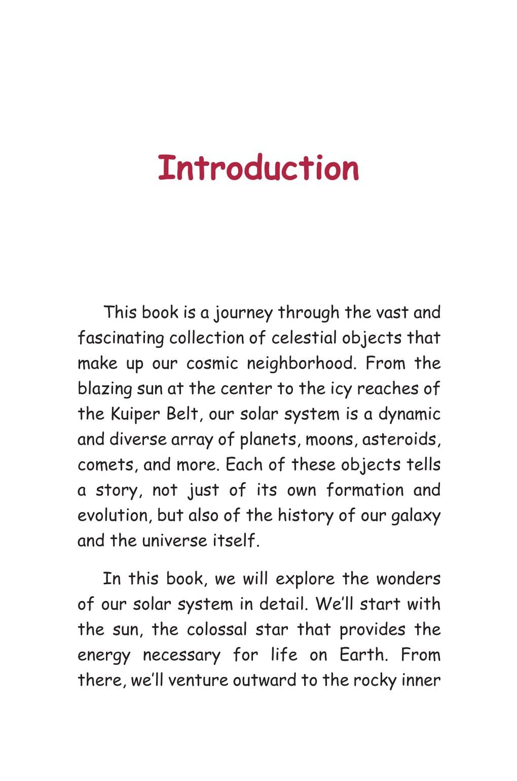 Wonders Of Our Solar System - Unbound Script - Dista