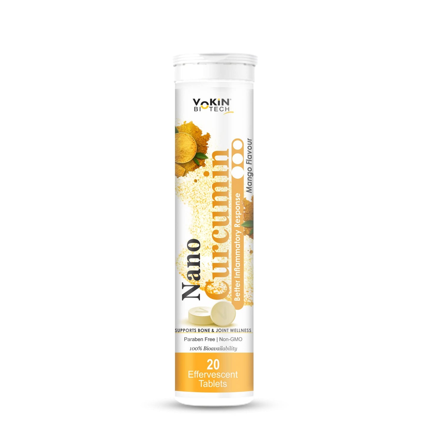 Vokin Biotech Natural Turmeric Curcumin Extract Supplements