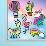 Thumbnail for Imagimake Clay Stickers: Wonderland | No Mess Air Dry Foam Clay for Kids, 12 Clay Pouches, 8 Colors, 6 Unique DIY Stickers | Craft Supplies, Travel Toys | Birthday Gifts for Kids Ages 3 4 5 6 7 8