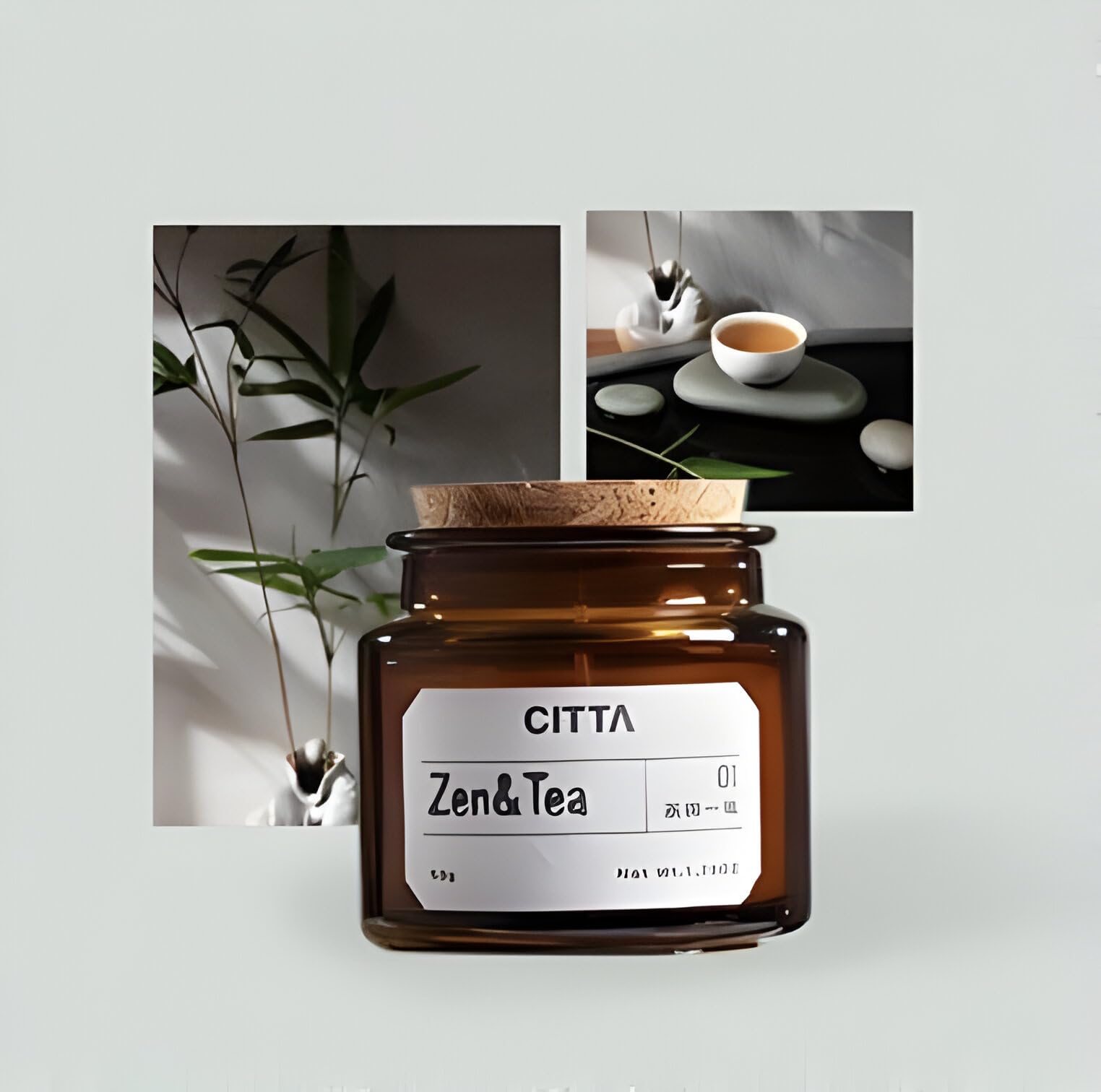West Moss Tea Scented Candle