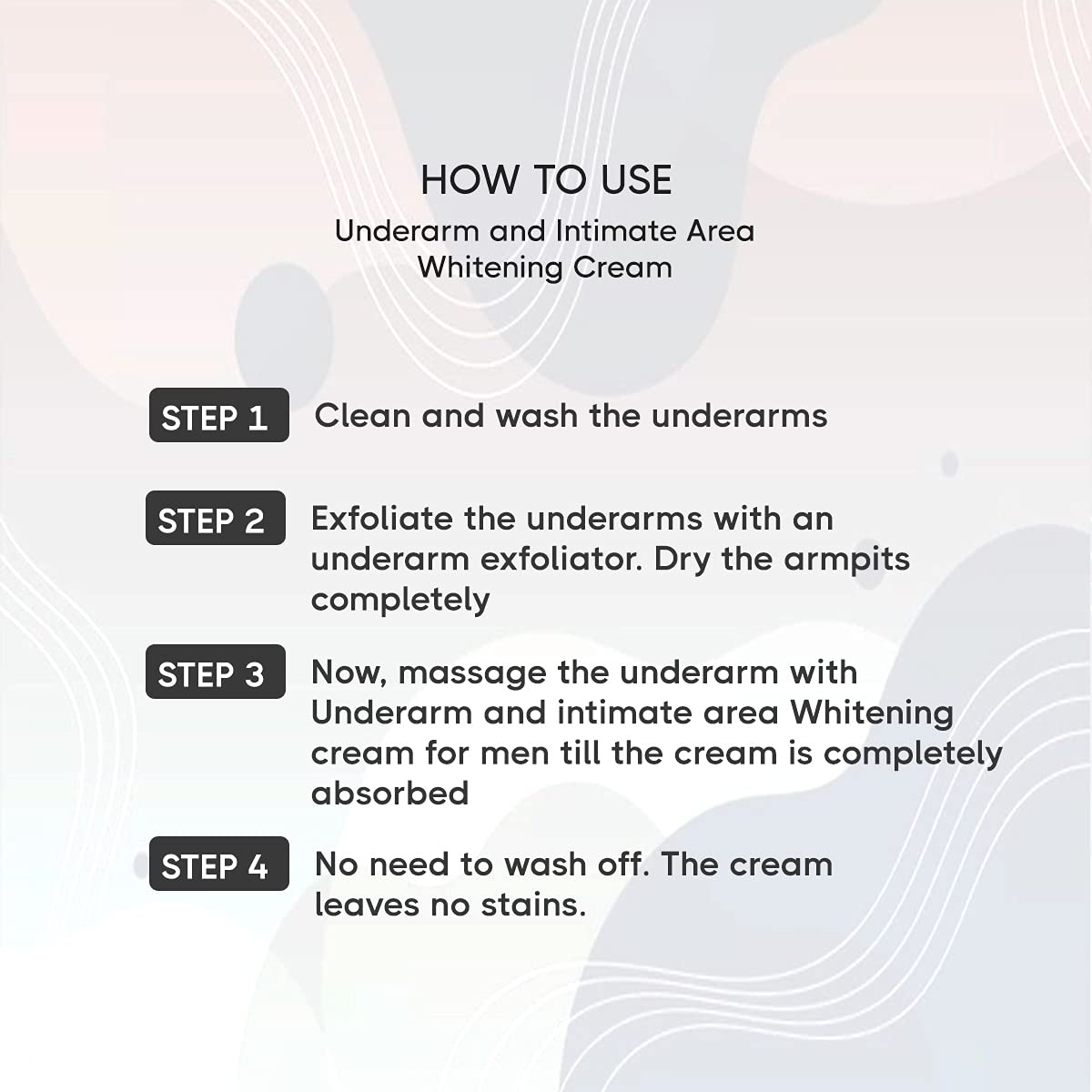 SANCTUS Underarm & Intimate Area Whitening Cream For Men - Distacart