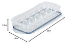 Thumbnail for LocknLock Classic Plastic Airtight Egg Storage Container with Leak Proof Lid for 12 Eggs, 1 Piece, Transparent