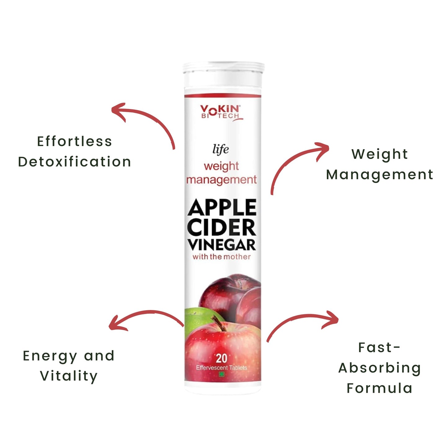 Vokin Biotech World'S First Apple Cider Vinegar