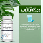 Thumbnail for Vokin Biotech Alpha Lipoic Acid (ALA) 300 mg- Support Nerve Health & Sugar Metabolism (90 Capsules))