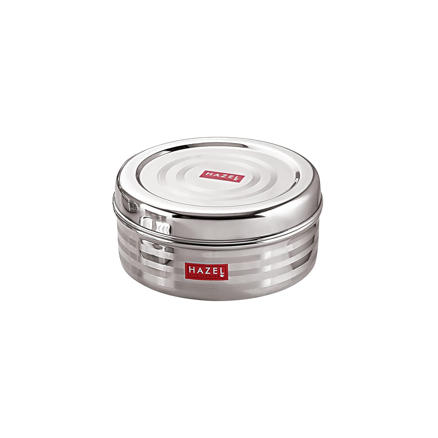 HAZEL Small Container For Kitchen|Steel Dabba of Capacity 400 ml - Dista