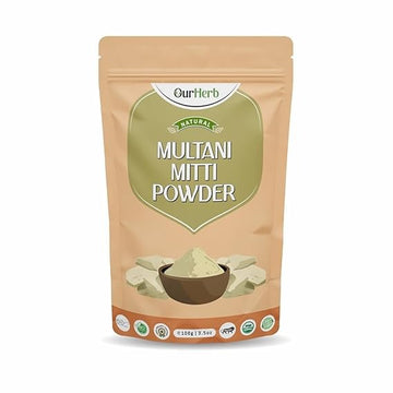 OurHerb Multani Mitti Powder For Skin & Hair - Distacart
