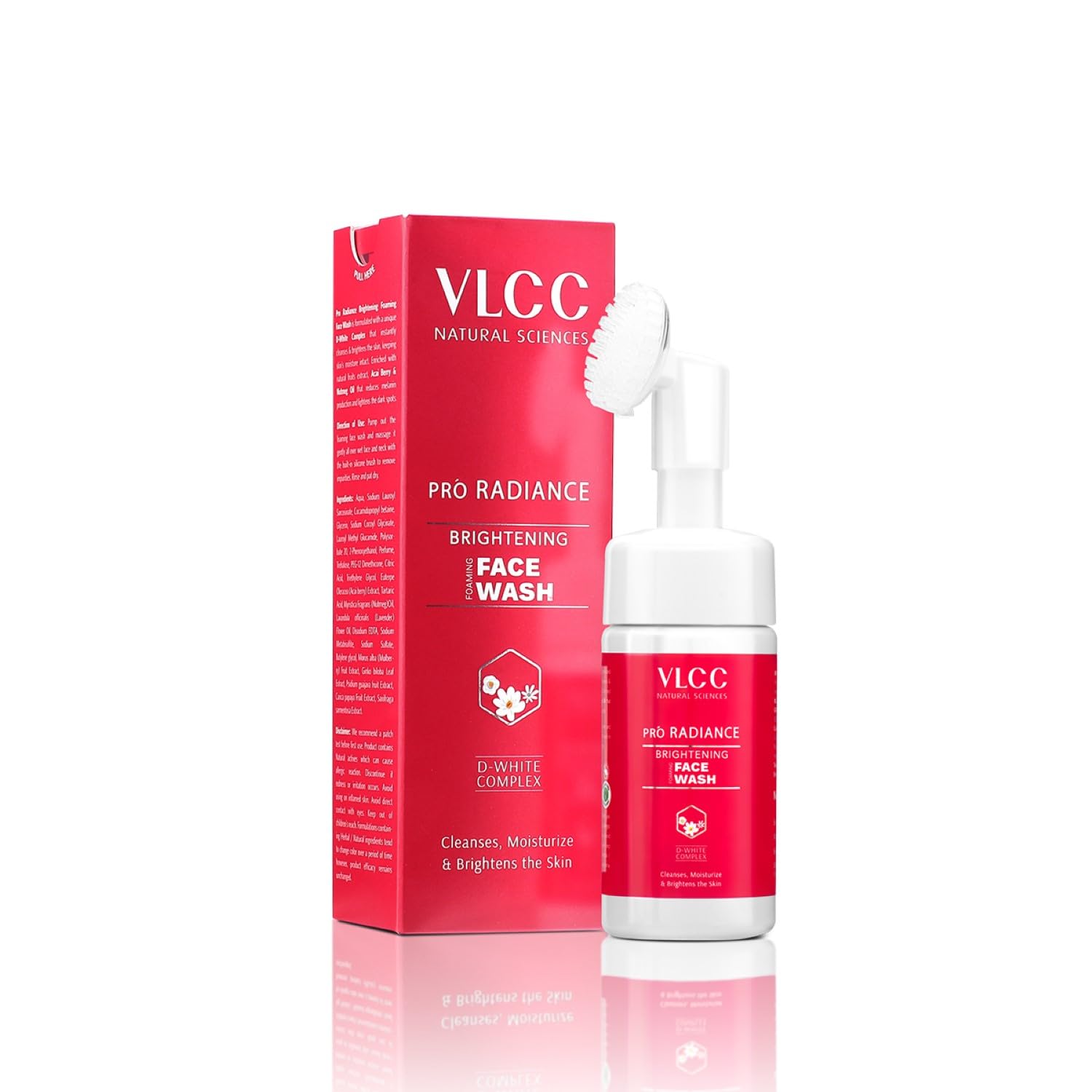 VLCC Pro Radiance Skin Brightening Foaming Face Wash - Distacart