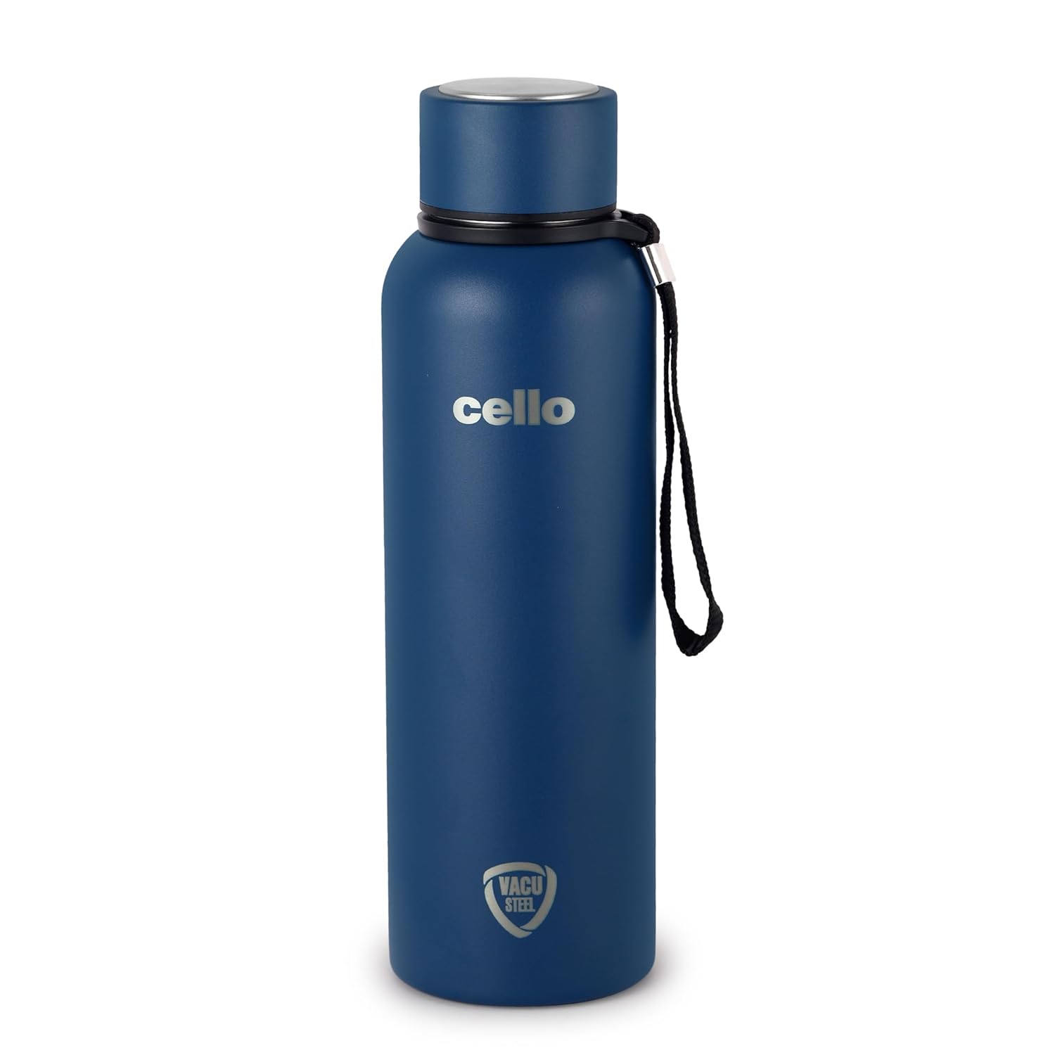 CELLO Duro Kent Insulated Stainless Steel Flask Water Bottle for Daily Use 750 ml, Dark Blue - Dista