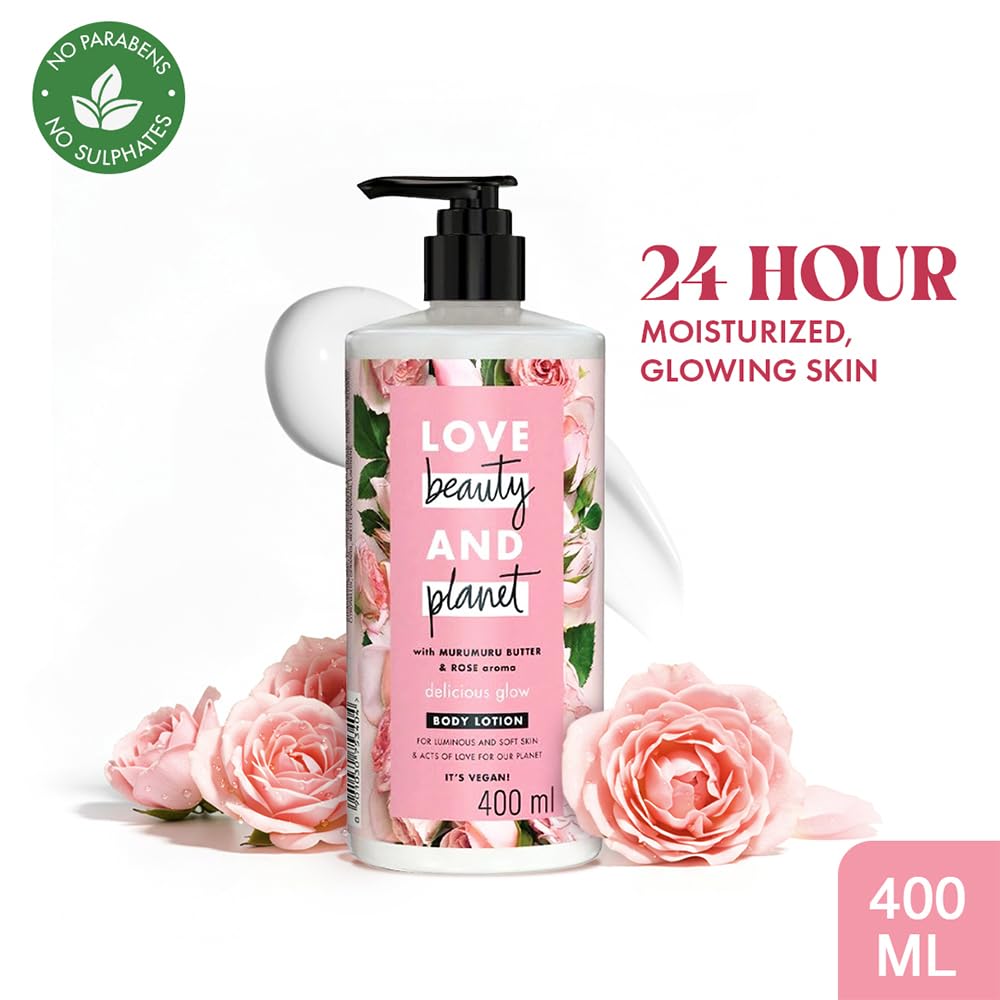 Love Beauty And Planet Murumuru Butter & Rose Body Lotion