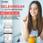 Thumbnail for Vokin Biotech Selenium Capsules 40mcg - Superior Absorption - 90 Vegetarian Capsules