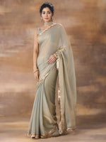 Thumbnail for kasee Silk Embellished Saree - Distacart