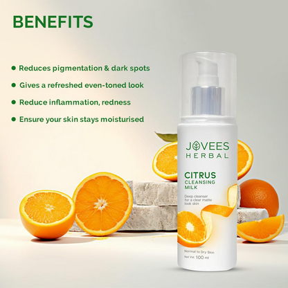 Jovees Citrus Cleansing Milk - Distacart