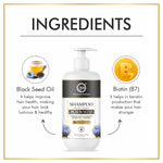 Thumbnail for Nuerma Science Sulphate Free Keratin Repair Black Seed Shampoo For Keratin Botox and Coloured Hair