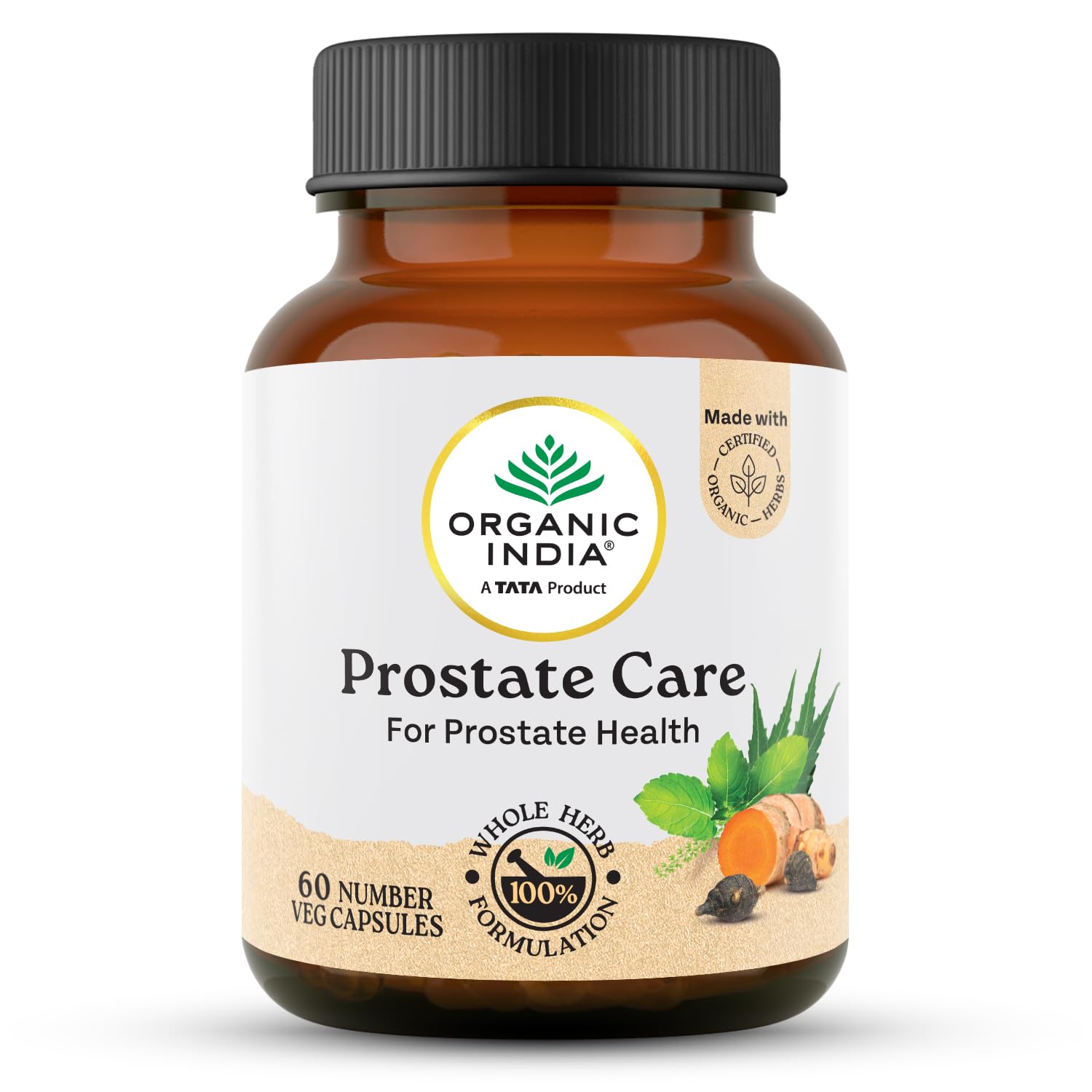 Organic India Prostate Care 60 Capsules