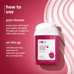 Thumbnail for Plum 0.3% Glycolic Acid & Cherry Blossom Frizz Control Hair Serum Creme - Distacart