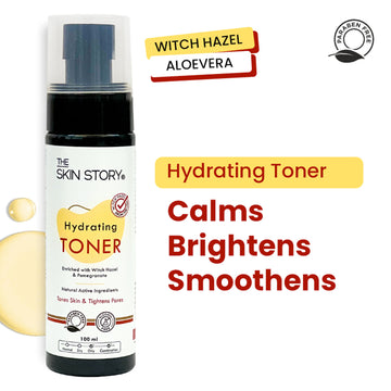 The Skin Story Water-like Hydrating Face Toner For Oily Acne Prone Skin With AloeVera Tightens Pores