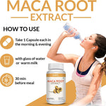 Thumbnail for Vokin Biotech Maca Root Extract 800mg For Energy, Strength & Reproductive Health (90 Capsules)