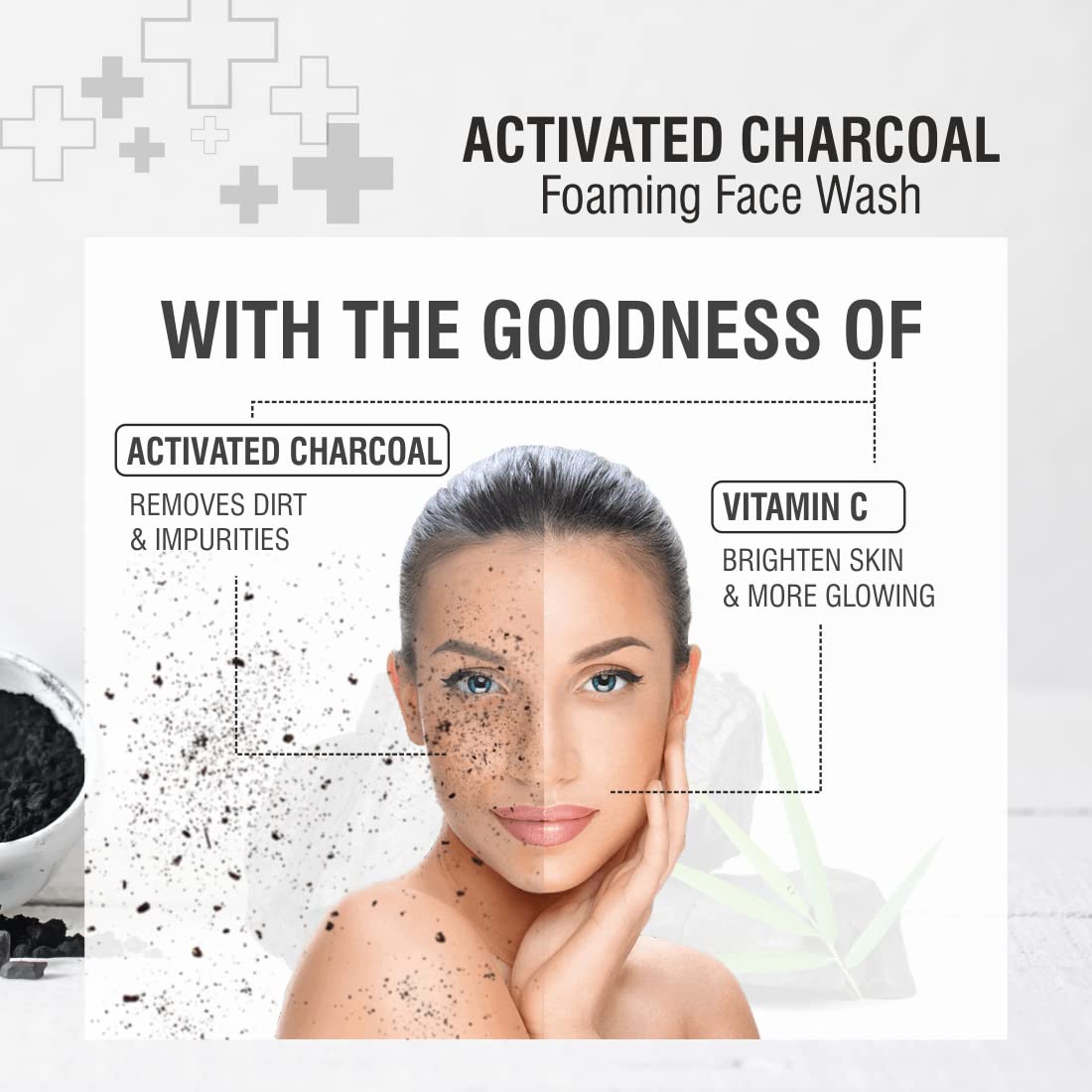 Nuerma Science Charcoal Foaming Face Wash - Distacart