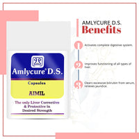 Thumbnail for Aimil Ayurvedic Amlycure DS Capsules - Distacart