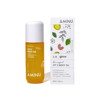 Aminu Melting Aminu Vit C Body Oil for Brightening & Hydrating - Distacart
