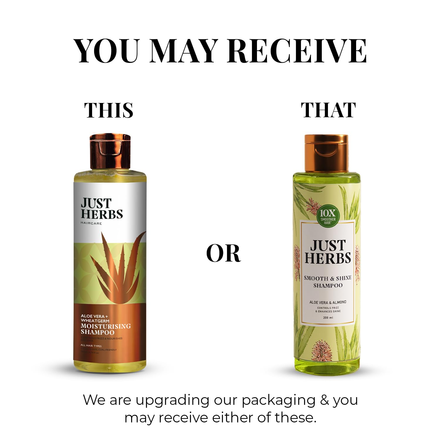 Just Herbs Silky Strength Aloevera-Wheatgerm Moisturising Shampoo - Distacart