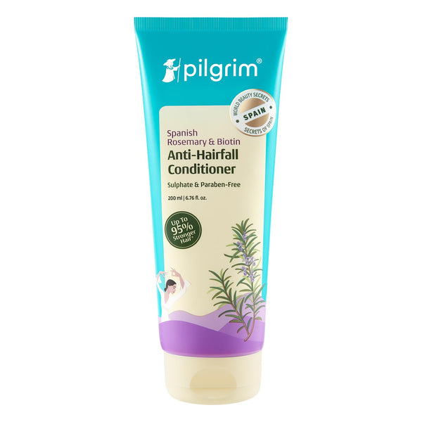 Pilgrim Spanish Rosemary & Biotin Anti Hairfall Conditioner For Reducing Hair Loss & Breakage - Distacart