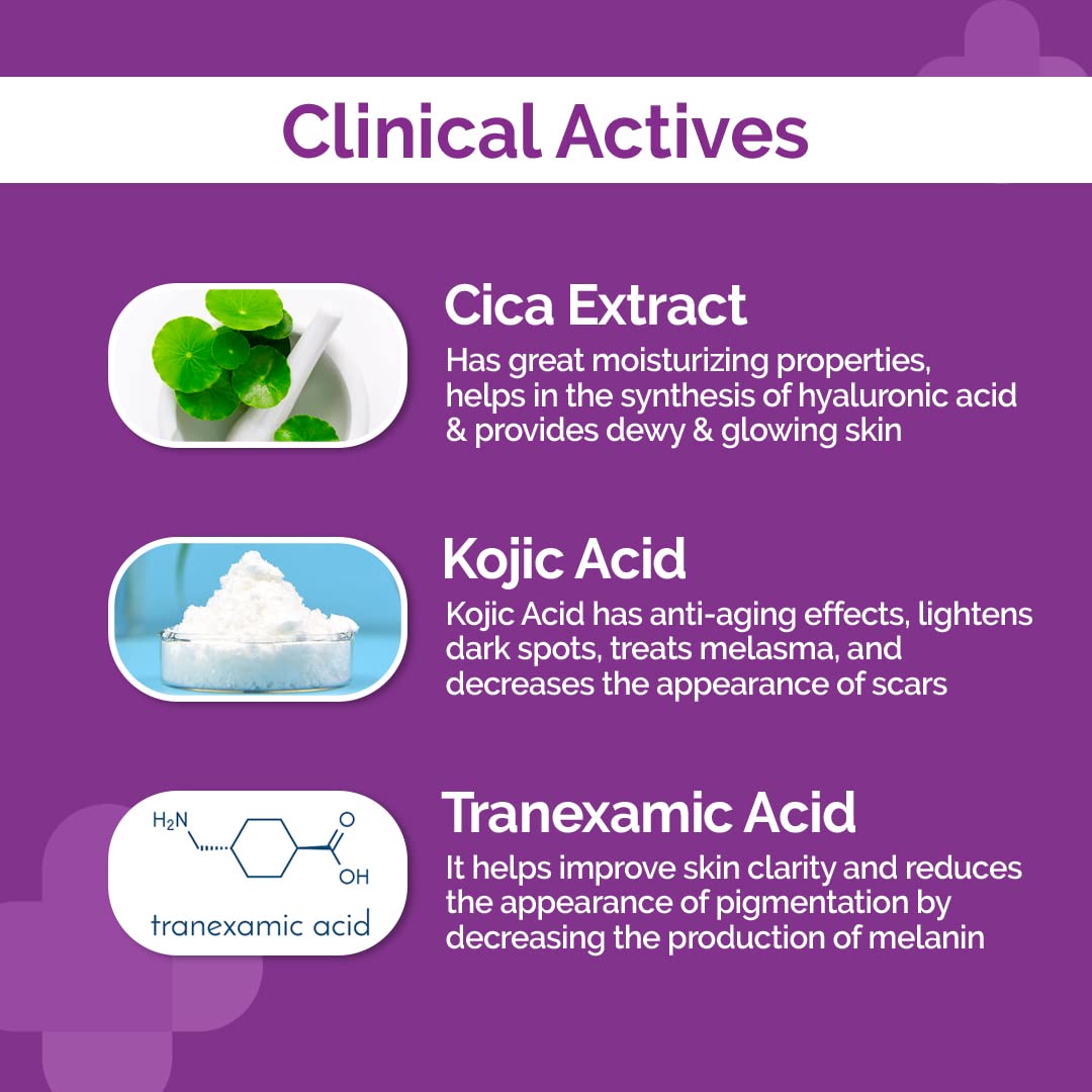 The Derma Co 10% Cica-Glow Face Serum for Glowing Skin - Distacart