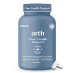 Thumbnail for Arth Liver Health Supplement | With Milk Thistle (Silymarin 600mg), CoQ10, Vitamin C & E | Helps in Fatty Liver Management & Digestion | Anti-inflammatory & Antioxidant Support | For Men & Women | 60 Veg Tablets