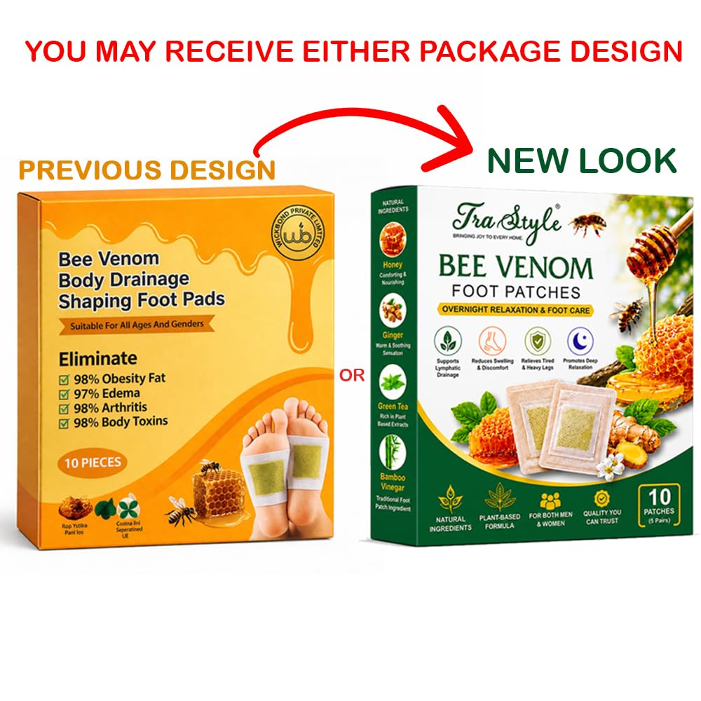 Bee Venom Body Drainage Shaping Foot Pads