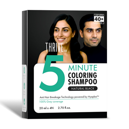 ThriveCo Coloring Shampoo - Natural Black - Distacart