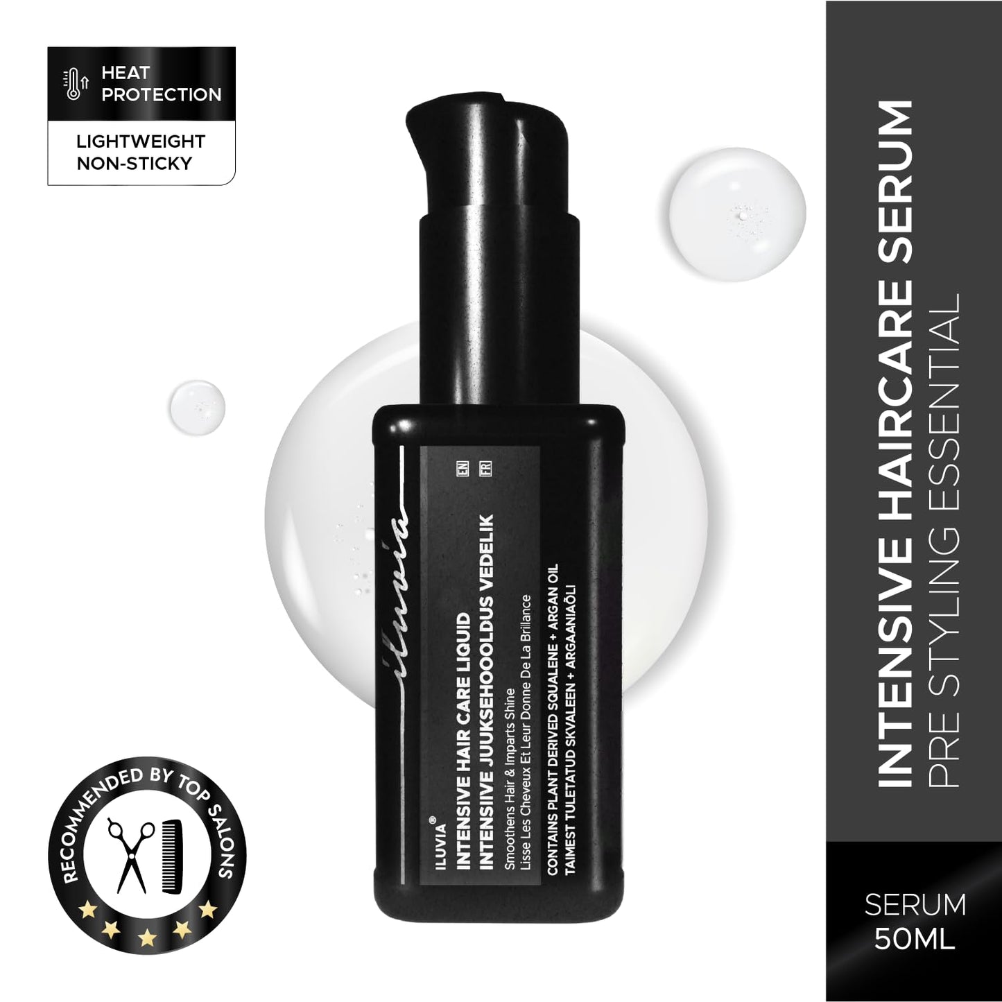 iluvia Professional Intensive Haircare Liquid Hair Serum - Distacart