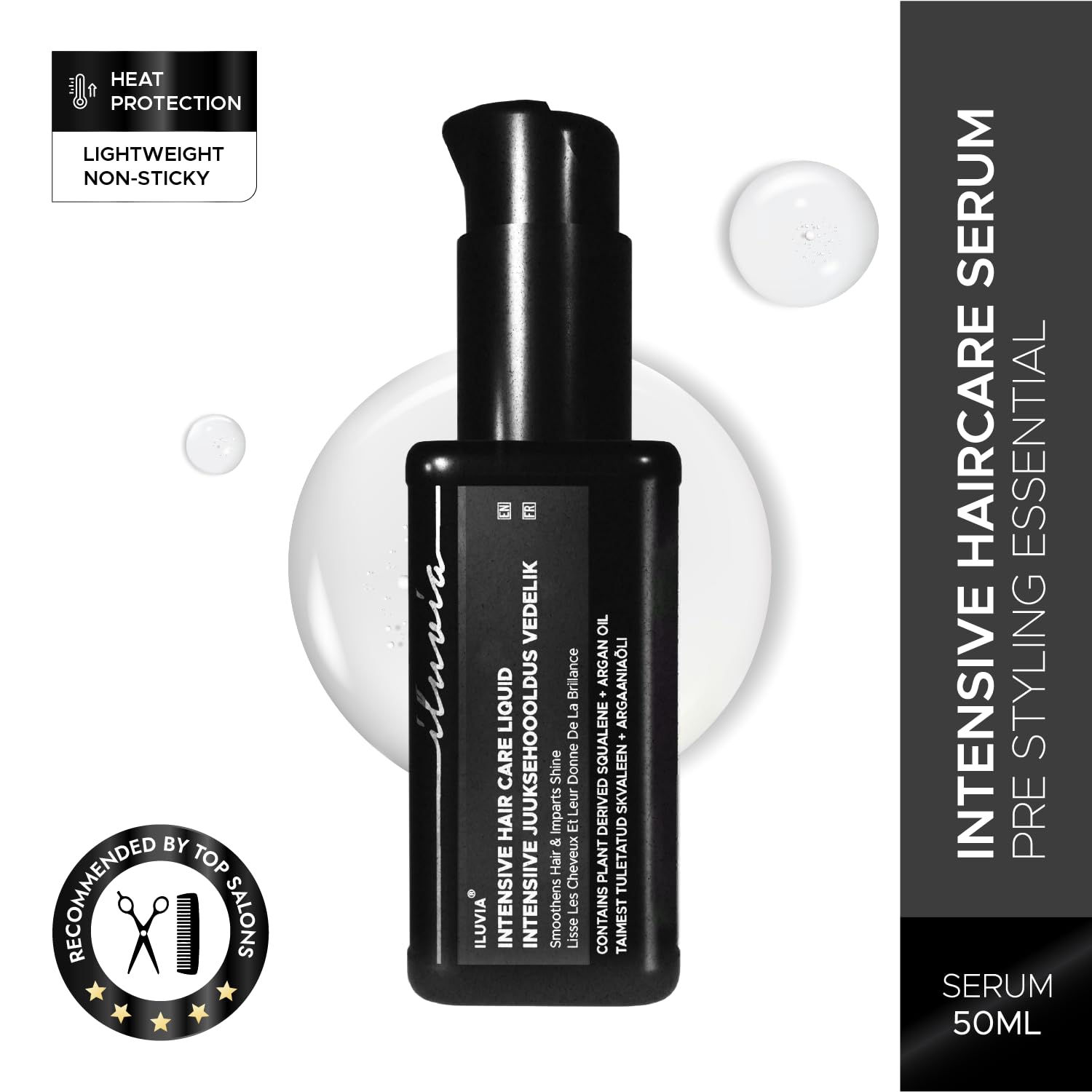 iluvia Professional Intensive Haircare Liquid Hair Serum - Distacart