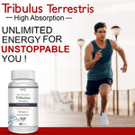Thumbnail for Vokin Biotech Tribulus Terrestris 700mg Energy, Performance & Stamina 90 Veg Capsules