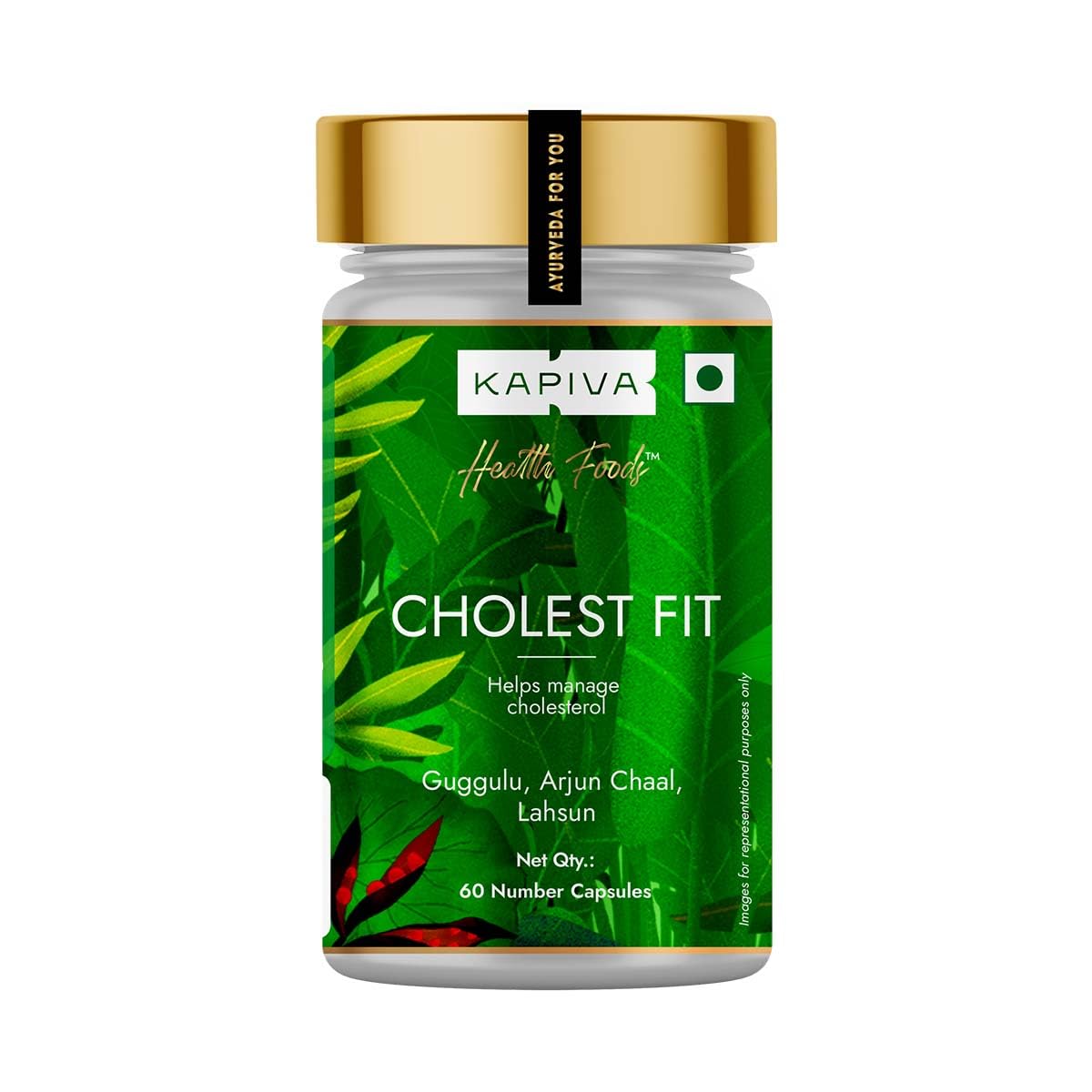 Kapiva Ayurveda Cholest Fit Capsules - Distacart