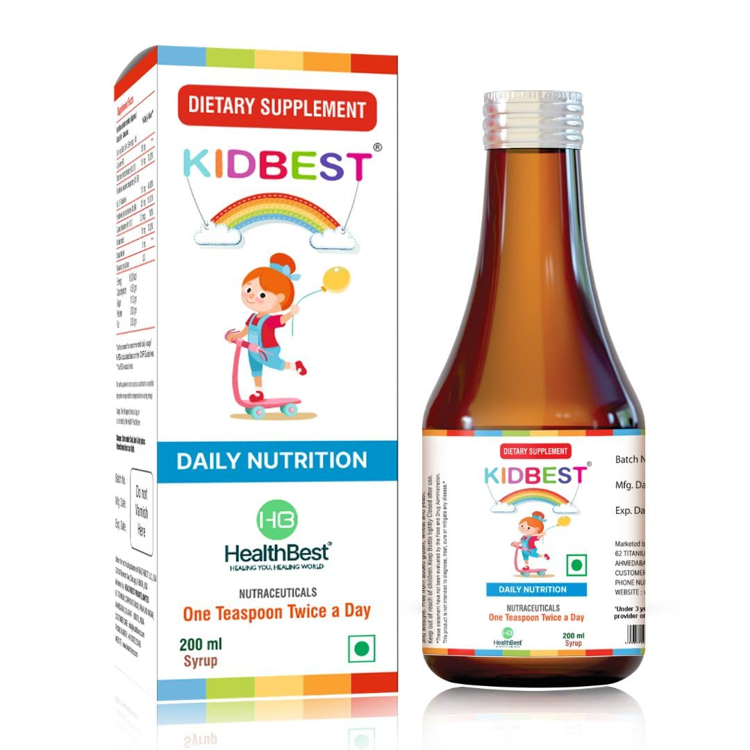 HealthBest Kidbest Appetite Stimulant Syrup for Kids - Dista