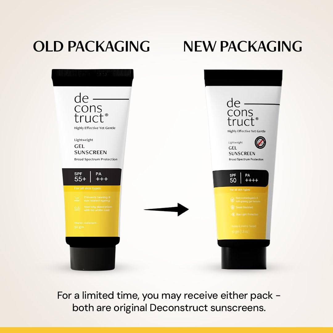 Deconstruct Gel Sunscreen - Distacart