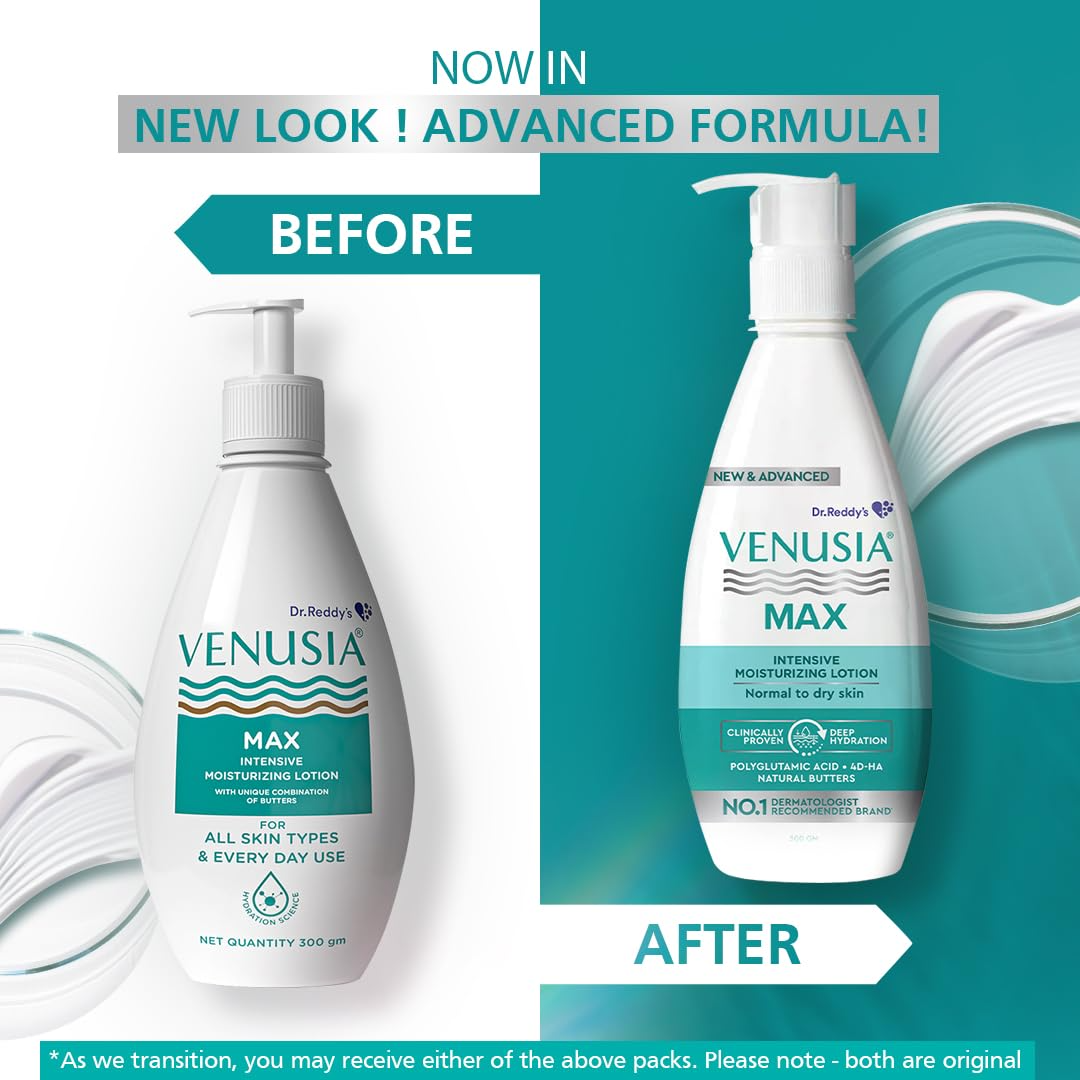 Dr. Reddy's Venusia Max Moisturiser Lotion - Dista